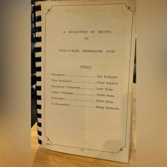 Odds-N-Ends Homemakers Club of Minnesota Cookbook Vintage Published in 1977. - Picture 7 of 8